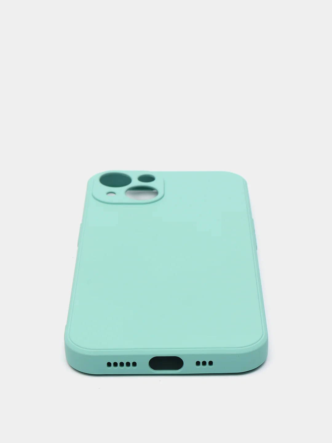 Мятный чехол с защитой камеры и мягкой подкладкой для iPhone 13 / 13 Pro / 12 Pro, 12 Pro Max, 11