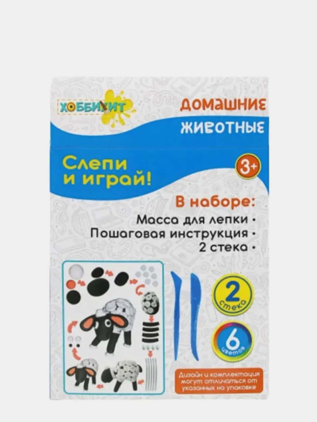 Поделка из легкого пластилина