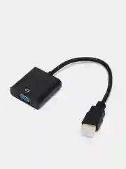 Конвертер из hdmi vga с audio выходом со звуком, переходник адаптер