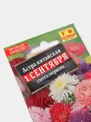 Семена цветов Астра "1 сентября", смесь окрасок, О, 0.2 г