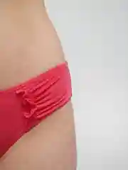 Алый купальник женский раздельный