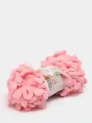 Пастельно-коралловый пряжа Alize Puffy петельки