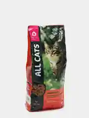 Корм для кошек премиум класса All Cats "Говядина с овощами", 2.4 кг
