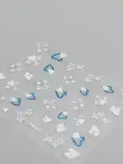 Ледяной слайдеры для дизайна ногтей
