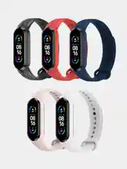 Силиконовый ремешок для Xiaomi mi band 3 / 4 / 5 / 6