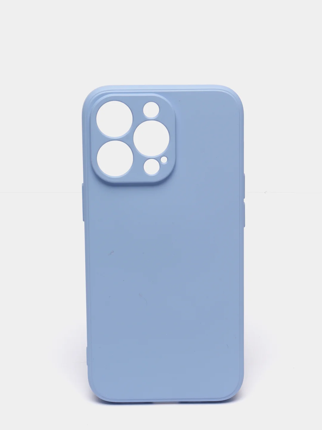 Небесно-голубой чехол с защитой камеры и мягкой подкладкой для iPhone 13 / 13 Pro / 12 Pro, 12 Pro Max, 11