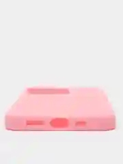Розовый силиконовый чехол для iPhone 13, 13 mini, 13 Pro, 12 mini, 12/12 Pro, XR, 11, 11 Pro