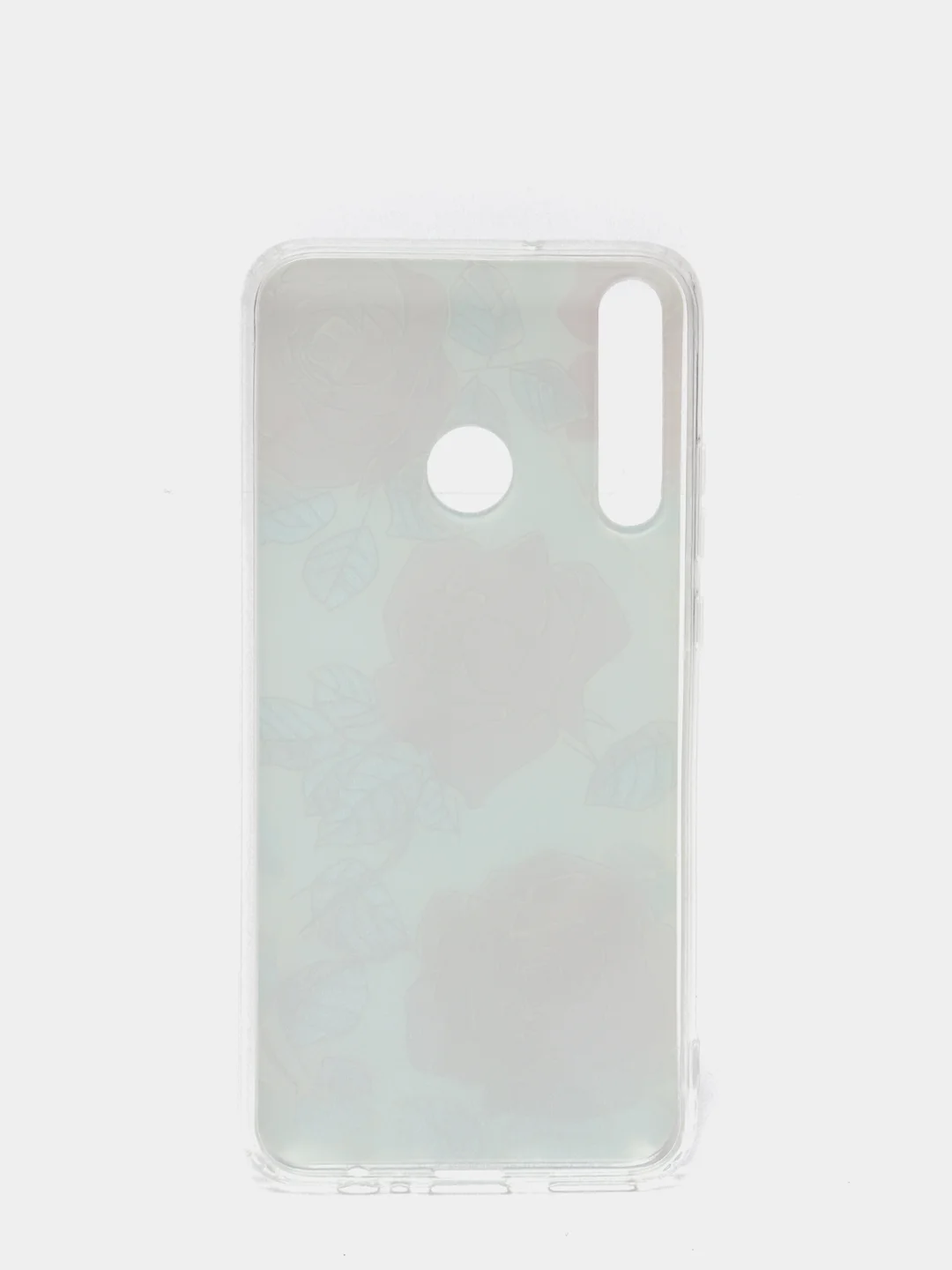 Белый чехол для Huawei Y5p/Y6p/P30 Lite/P40/P40 Lite/P40 Pro/Honor 9C/9S/30/30s/30 Pro, блестки