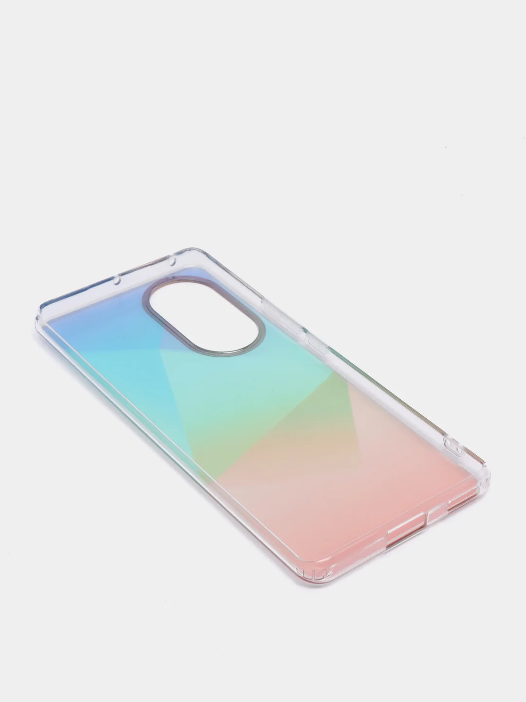 Бирюзовый чехол Honor 50, Huawei Nova 9, Хонор 50, Хуавей Нова 9, твердый прозрачный с рисунком