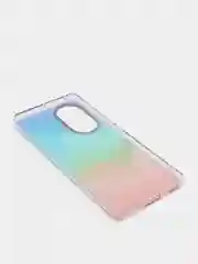 Бирюзовый чехол Honor 50, Huawei Nova 9, Хонор 50, Хуавей Нова 9, твердый прозрачный с рисунком