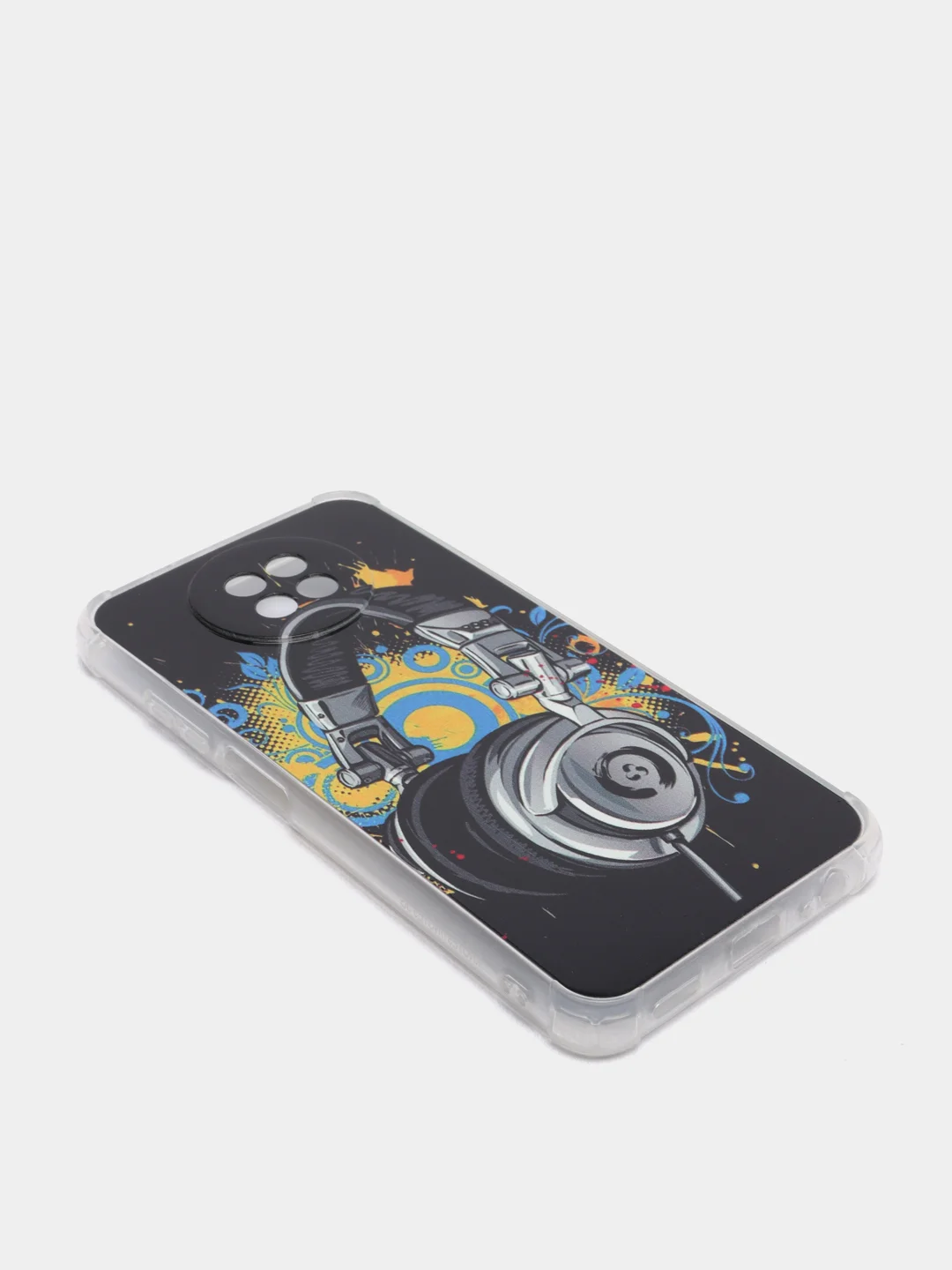 Хром чехол Xiaomi Redmi Note 9T / Redmi Note 9 5G силиконовый с рисунком