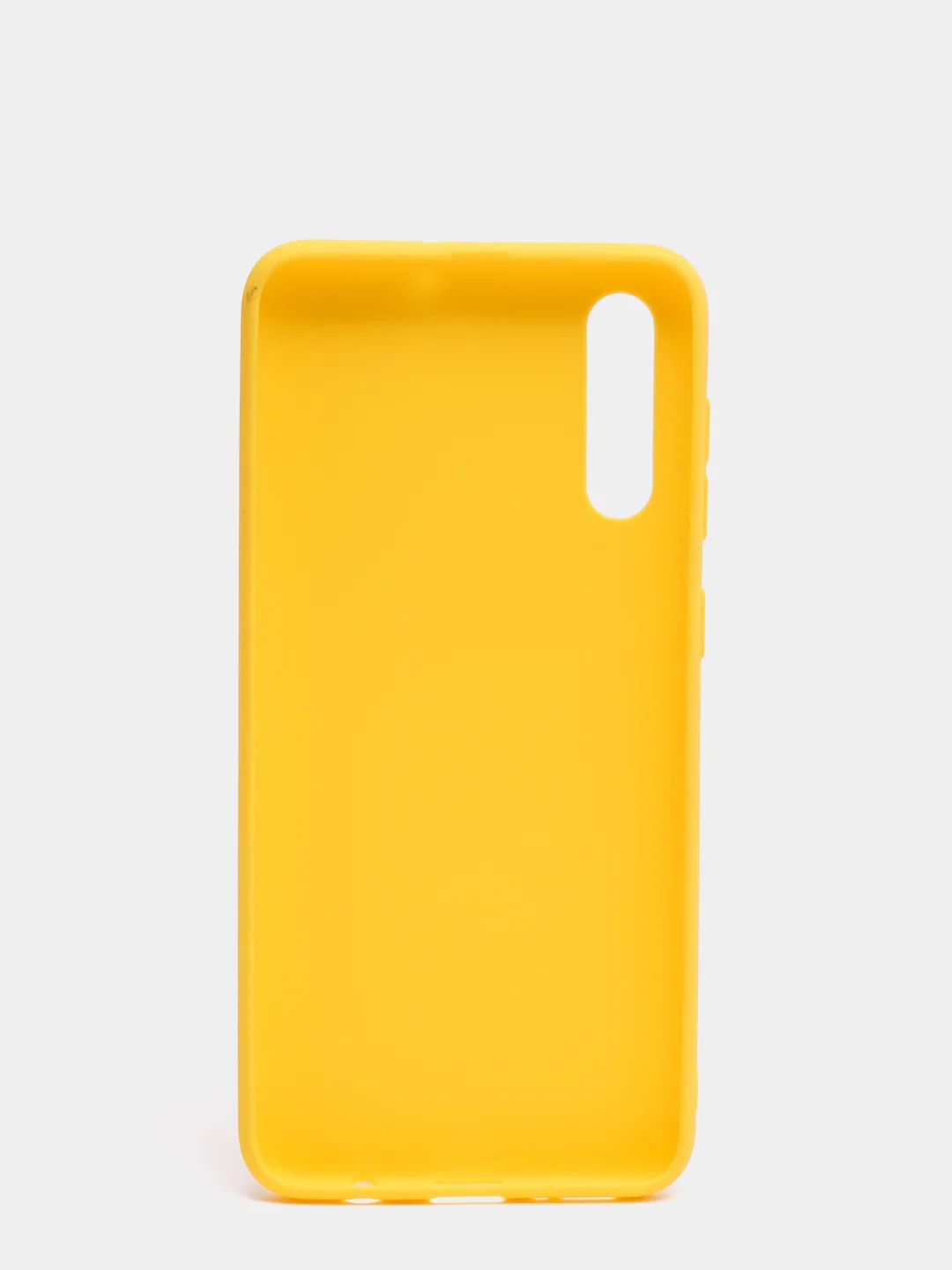 Желтый чехол силиконовый Samsung Galaxy A50, A30s, A50s