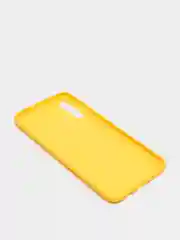Желтый чехол силиконовый Samsung Galaxy A50, A30s, A50s