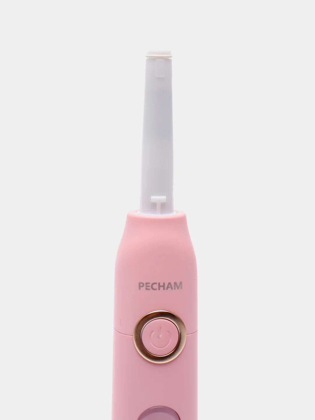 Розовый электрическая зубная щетка PECHAM Sonic, 3 насадки, 5 режимов чистки