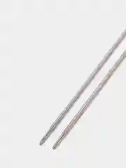 Спицы для вязания, прямые, d = 2 мм, 35 см, 2 штуки