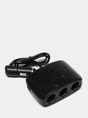 Разветвитель прикуривателя авто OLESSON Incar 1635 (3 гнезда+2*USB) на 1000mA и 2100mA