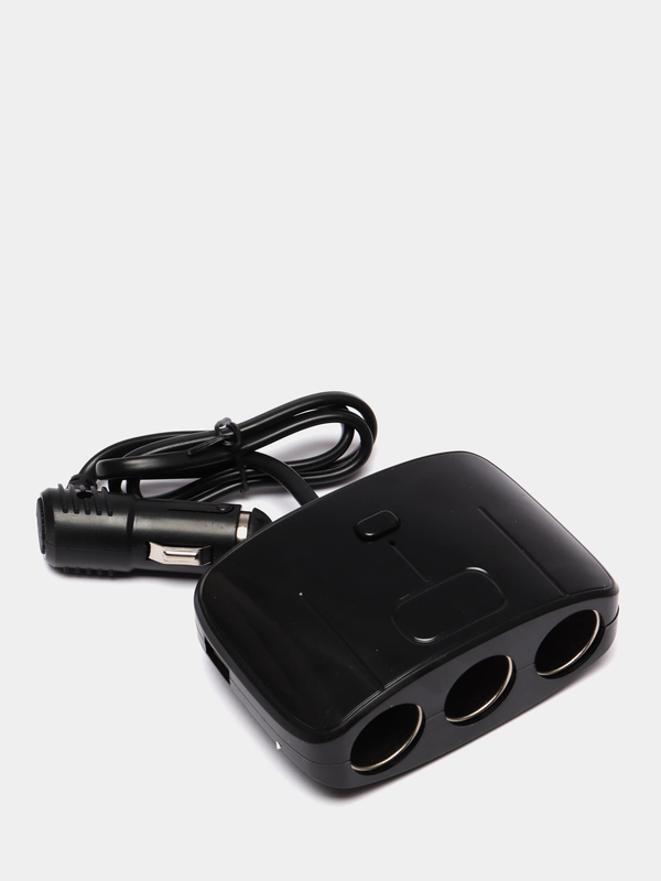 Разветвитель прикуривателя авто OLESSON Incar 1635 (3 гнезда+2*USB) на 1000mA и 2100mA