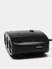 Разветвитель прикуривателя авто OLESSON Incar 1635 (3 гнезда+2*USB) на 1000mA и 2100mA