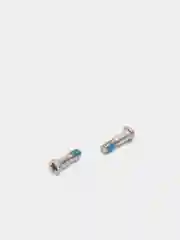 Серебряный винты для iPhone 7 / 7 Plus нижние, 2 штуки