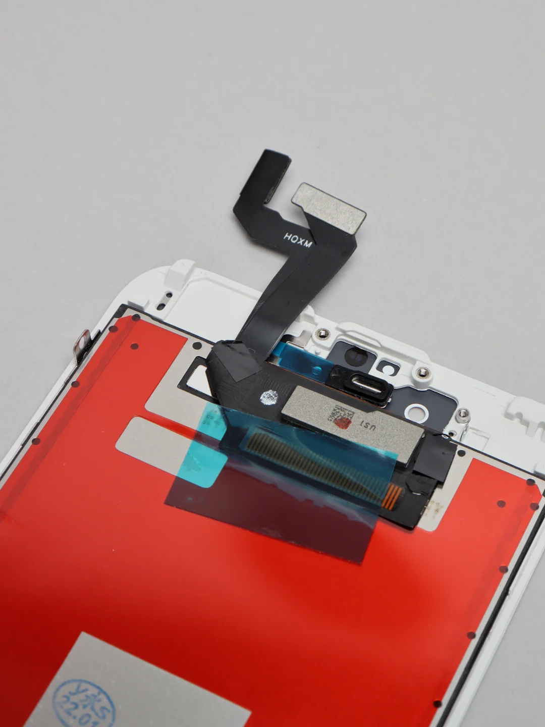 Белый дисплей для iPhone 6S, тачскрин с рамкой V