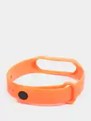 Оранжевый силиконовый ремешок Xiaomi Mi Band 3, Mi Band 4