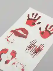 Синий меланж временные татуировки на Halloween