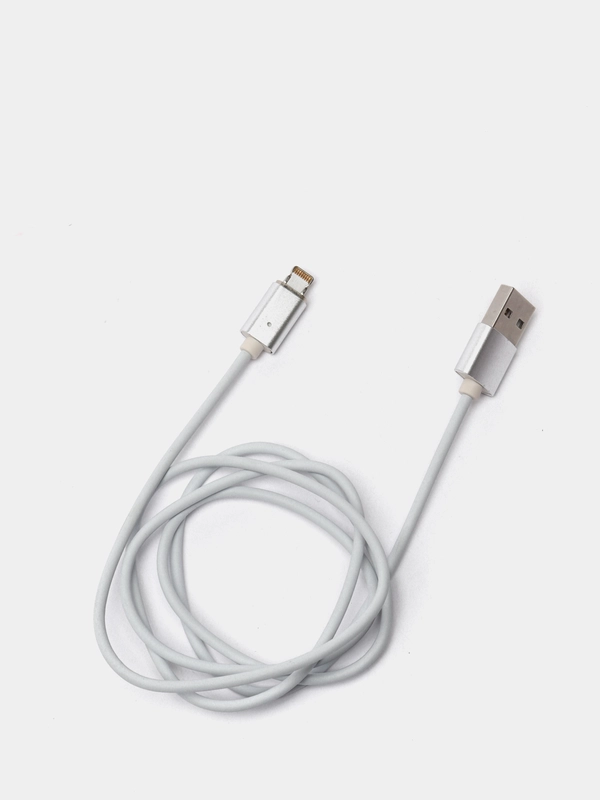 Кабель магнитный Charging & SYNC для iPhone 5, 6, 7 iPad, серебро