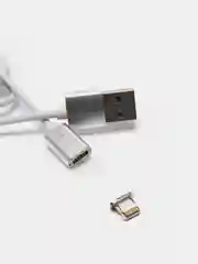Кабель магнитный Charging & SYNC для iPhone 5, 6, 7 iPad, серебро