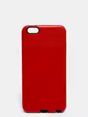 Красный чехол iPhone 7 / 8 / SE 2020, 7 Plus / 8 Plus, 6/6s, 6 Plus / 6s Plus силиконовый металлик