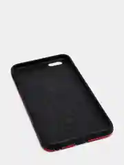 Красный чехол iPhone 7 / 8 / SE 2020, 7 Plus / 8 Plus, 6/6s, 6 Plus / 6s Plus силиконовый металлик