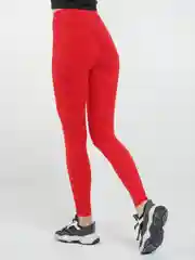 Красный легинсы для спорта и дома, с высокой талией