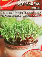 Микрозелень "Здоровый дуэт" (семена)