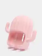 Розовый держатель для зубных щеток
