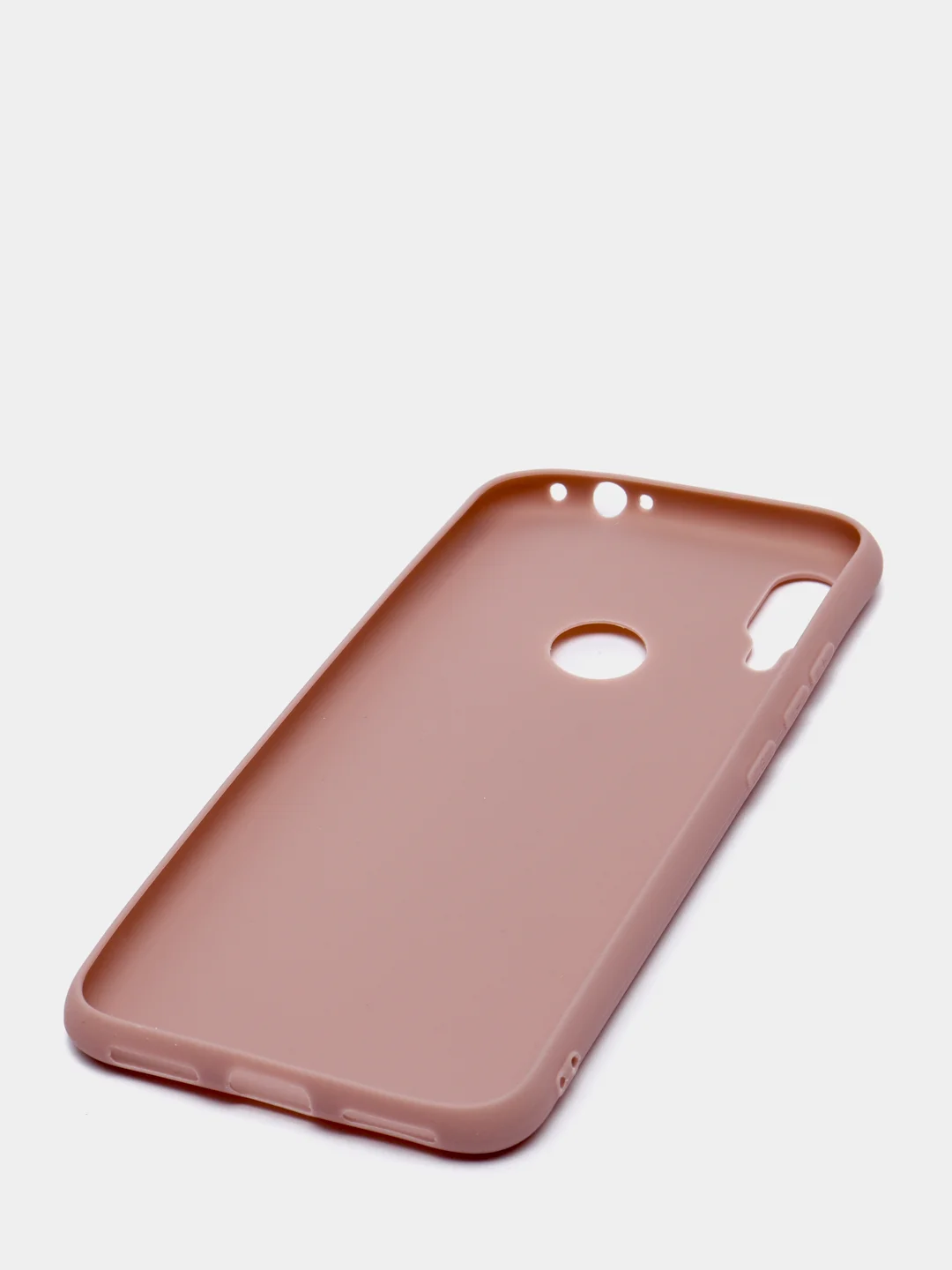 Бежевый чехол Xiaomi Redmi Note 7 силиконовый цветной матовый (Сяоми Редми Нот 7)