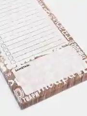 Хаки планер блокнот (18 видов) с отрывными листами TO DO