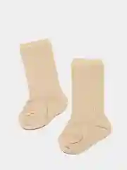Бежевый гольфы детские