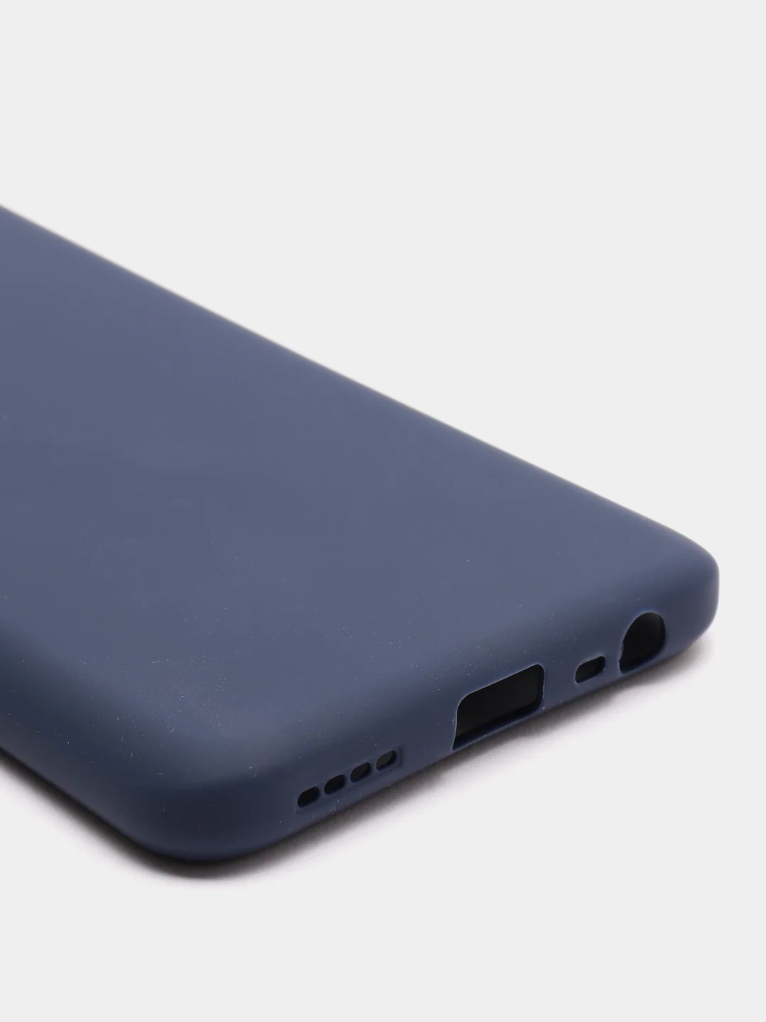 Темно-синий чехол силиконовый на REALME 8/8pro/8i/C21/C21Y/C3/C11(2021)