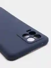 Темно-синий чехол силиконовый на REALME 8/8pro/8i/C21/C21Y/C3/C11(2021)