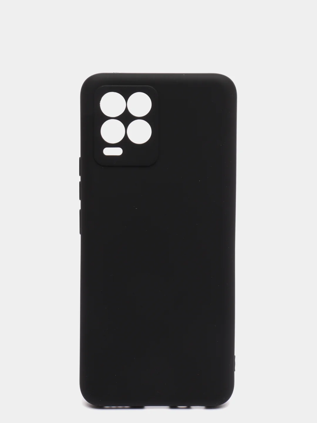 Черный чехол силиконовый на REALME 8/8pro/8i/C21/C21Y/C3/C11(2021)