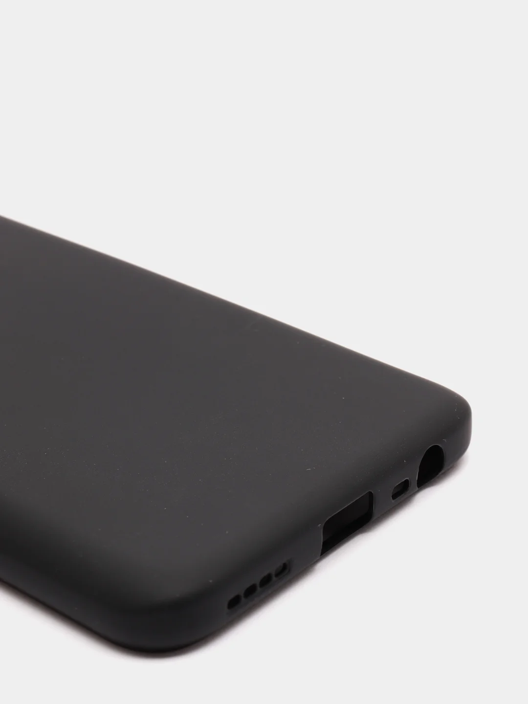 Черный чехол силиконовый на REALME 8/8pro/8i/C21/C21Y/C3/C11(2021)