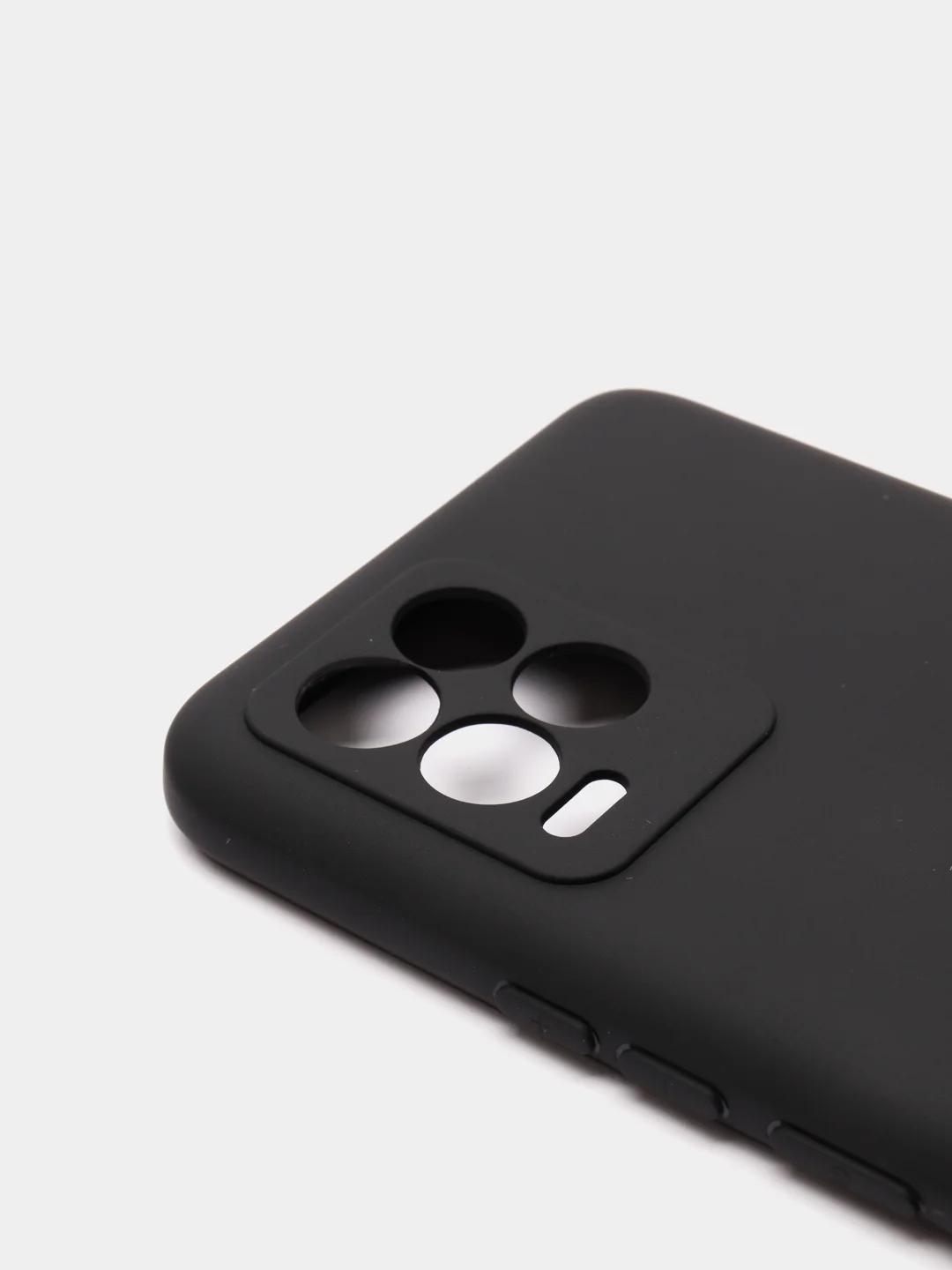 Черный чехол силиконовый на REALME 8/8pro/8i/C21/C21Y/C3/C11(2021)