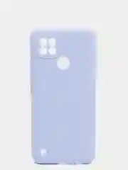 Сиреневый чехол силиконовый на REALME 8/8pro/8i/C21/C21Y/C3/C11(2021)