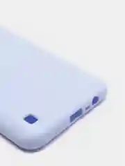 Сиреневый чехол силиконовый на REALME 8/8pro/8i/C21/C21Y/C3/C11(2021)