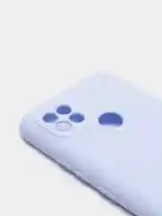 Сиреневый чехол силиконовый на REALME 8/8pro/8i/C21/C21Y/C3/C11(2021)