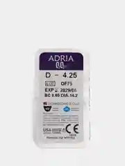 Контактные линзы Adria O2O2 (2 линзы) 8,6/ 14,2/ (-1,00) - (-10,00)