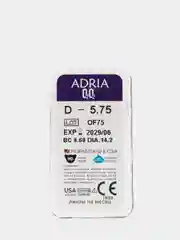 Контактные линзы Adria O2O2 (2 линзы) 8,6/ 14,2/ (-1,00) - (-10,00)