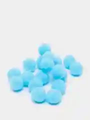 Голубой помпоны Premium 1 см (20 шт)