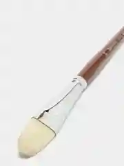 Кисть художественная профессиональная BRAUBERG ART, овальная, № 24, длинная ручка, 200738