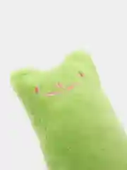 Салатовый игрушка с кошачьей мятой