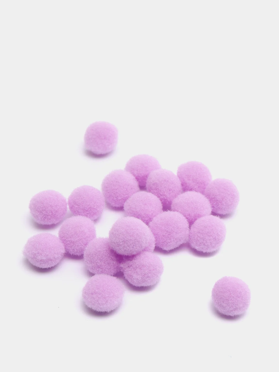 Лавандовый помпоны Premium 1 см (20 шт)
